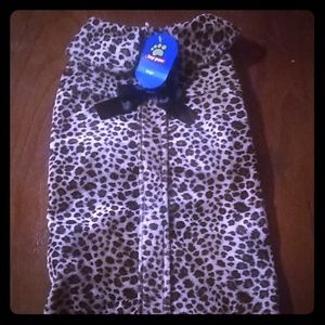 Cheetah print coat